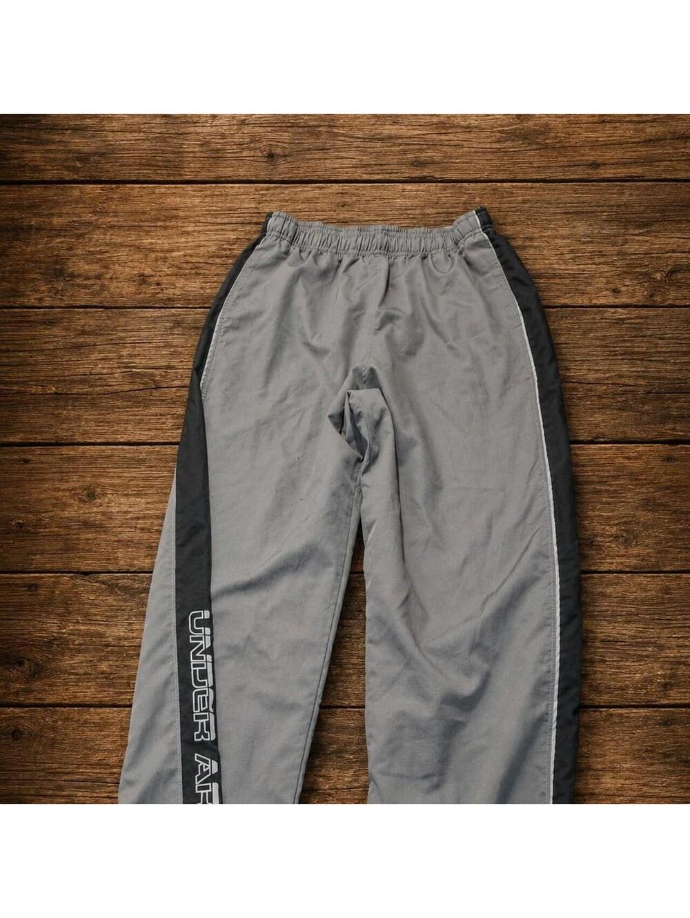 Under Armour Kid's Grey Joggers-tracksuit